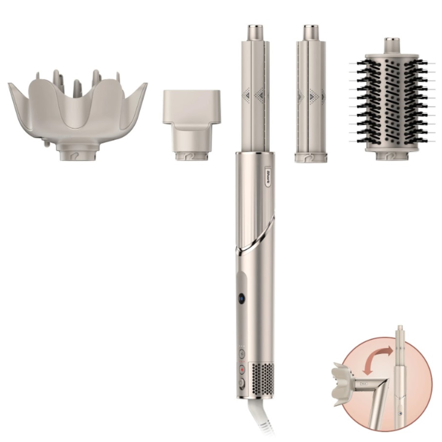 MULTI ESTILIZADOR SHARK FLEXSTYLE HD435 (SISTEMA DE SECADO Y PEINADO DE AIRE RIZADO Y CRESPO)